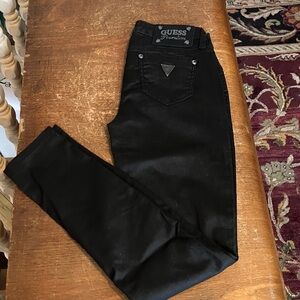 ✨Guess Premium Power Skinny Pants – Size 25, Black, Luxe Couture Style